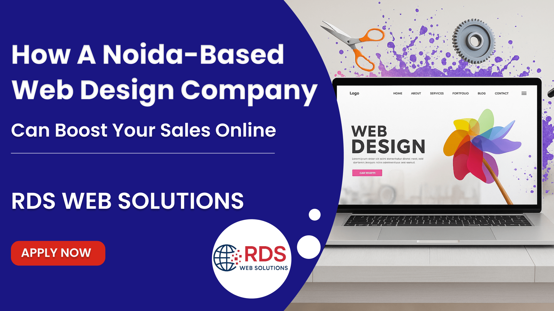 How a Noida-Based Web Design Company Can Boost Your Online Sales | RDS WEB SOLUTIONS